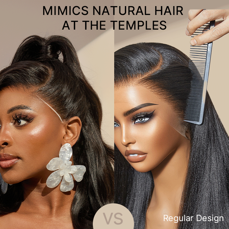 NatureMAX™ 200%  Density Loose Wave Glueless 13x6 HD Lace Front Wig Human Hair Pre-Cut Lace Flexi-Fit Drawstring Cap