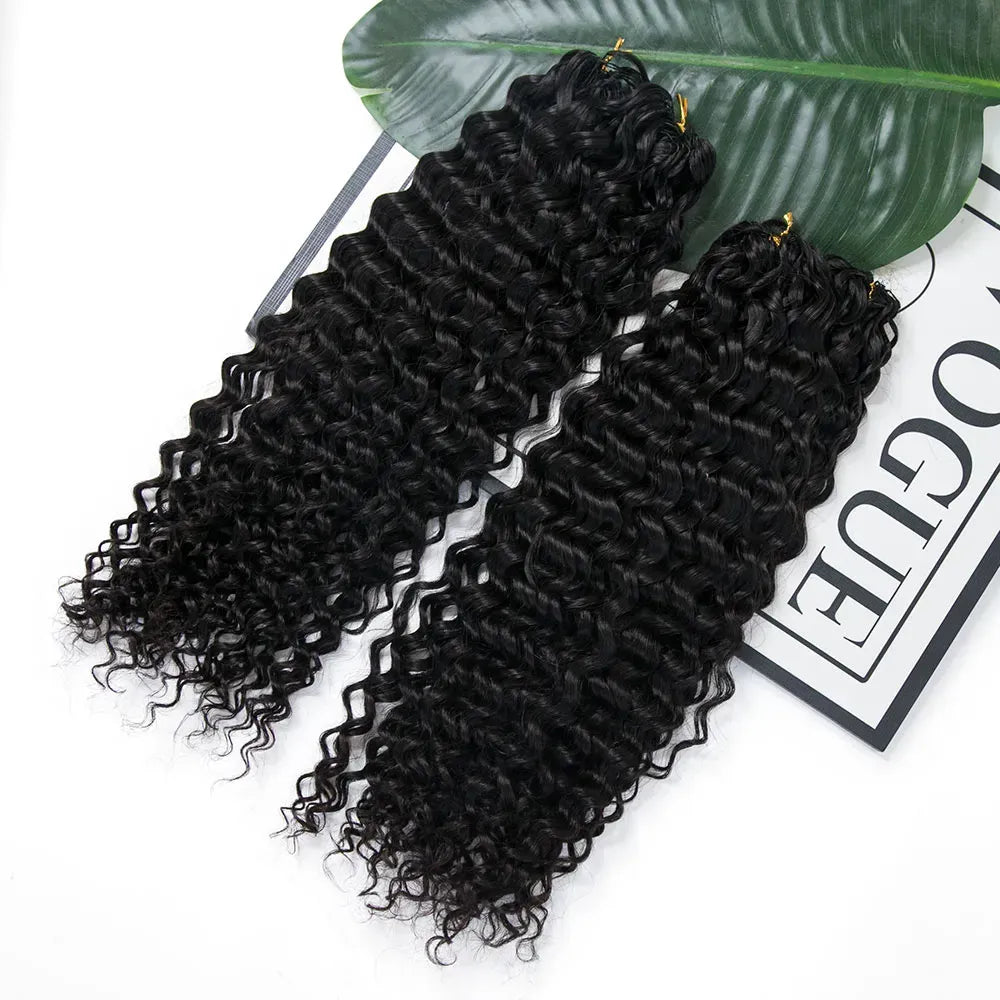 Water Wave Crochet Hair Extension 100% Human Crochet Extensions - Onime Hair