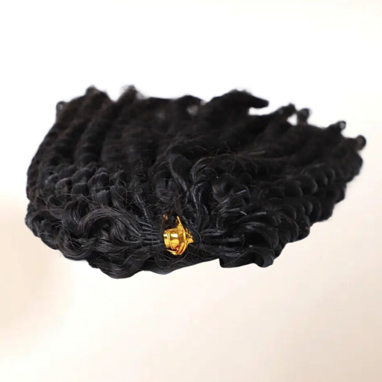 Feather Crochet Hair Extension Kinky Curly Human Hair Extensions