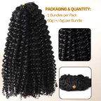 Feather Crochet Hair Extension Kinky Curly Human Hair Extensions