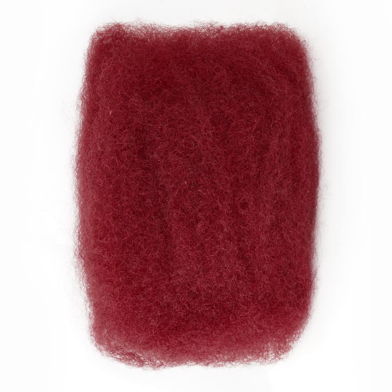 Onimehair™ Affordable Afro Kinky Bulk Human Hair 99J Burgundy Color For Braiding DreadLock