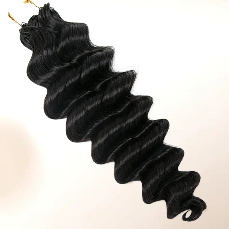 Crochet Hair Extension Loose Deep Wave 100% Human Crochet Extensions