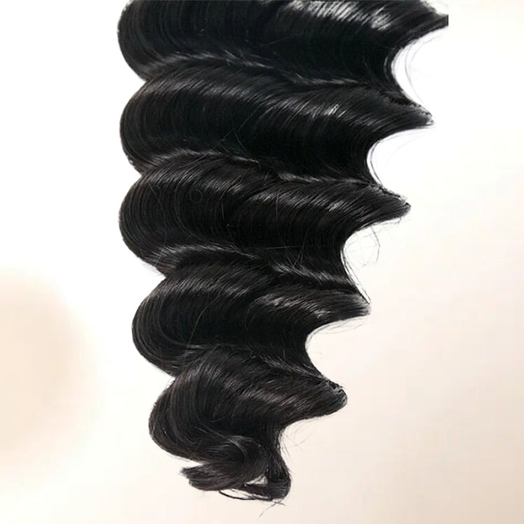 Crochet Hair Extension Loose Deep Wave 100% Human Crochet Extensions