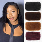 Onimehair™ Flawless Mini Twist With Soft Afro kinky Bulk Human Hair For Braiding Dreadlock