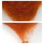 Onimehair™ Ginger Orange Afro kinky Bulk Hair Extensions For Braiding Dreadlock Human Hair