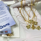 18K Butterfly Necklace