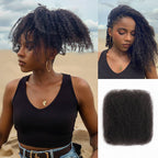Onimehair™ Upgraded Afro Kinky Bulk Human Hair for Braiding & Mini Twists