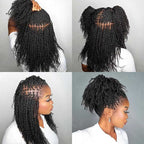 Onimehair™ Upgraded Afro Kinky Bulk Human Hair for Braiding & Mini Twists