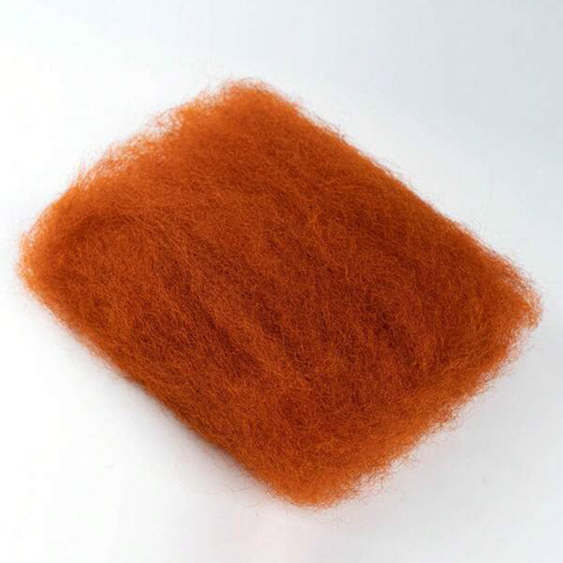 Onimehair™ Ginger Orange Afro kinky Bulk Hair Extensions For Braiding Dreadlock Human Hair