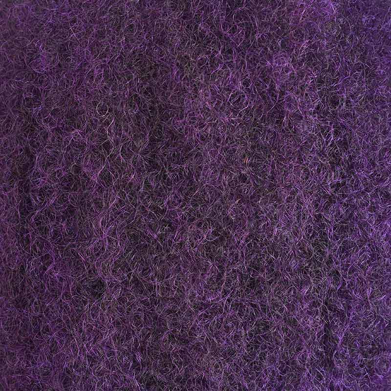Onimehair™ Mix #1B/Purple Color Afro Kinky Bulk Human Hair For Braiding Dreadlock Hair