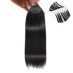 Onimehair™ Soft Deep Wave Feather Crochet Braid Natural Black Human Hair Extensions