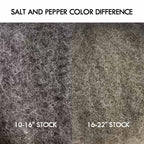 Onimehair™ Brazilian Salt Pepper Color Afro Kinky Bulk Human Hair For Braiding Dreadlock Hair