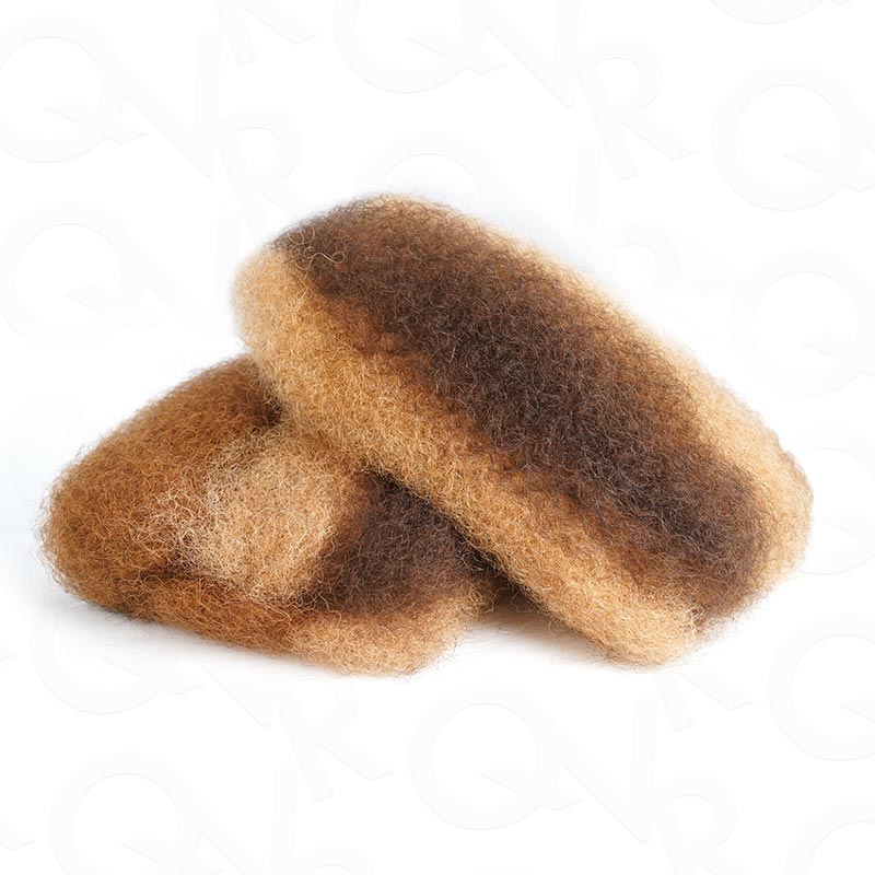 Onimehair™ #P4/30/27 Color Afro Kinky Bulk Human Hair For Braiding Dreadlock Hair