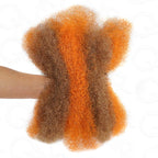 Onimehair™ 3 In 1 Afro Kinky Bulk Three Colors #32/16/613 Human Hair For Braiding Dreadlock Hair