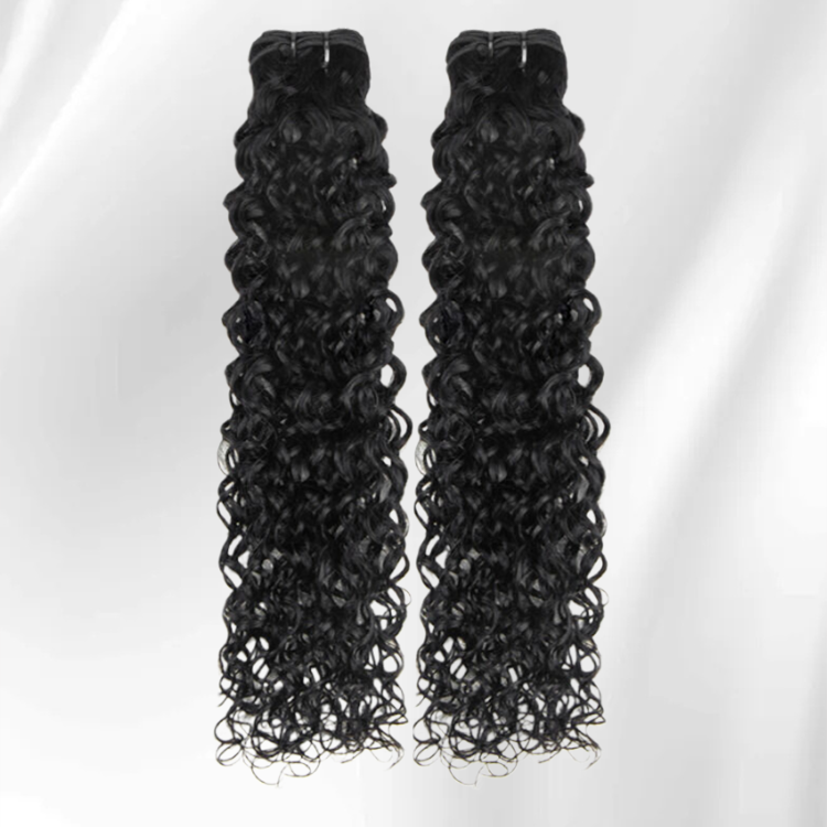 Water Wave Bundles for Black Women Remy Human Hair Natural Look